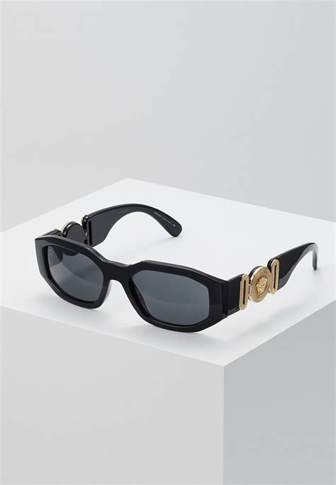 versace biggie black|Versace round unisex.